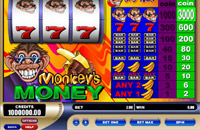 Monkeys money